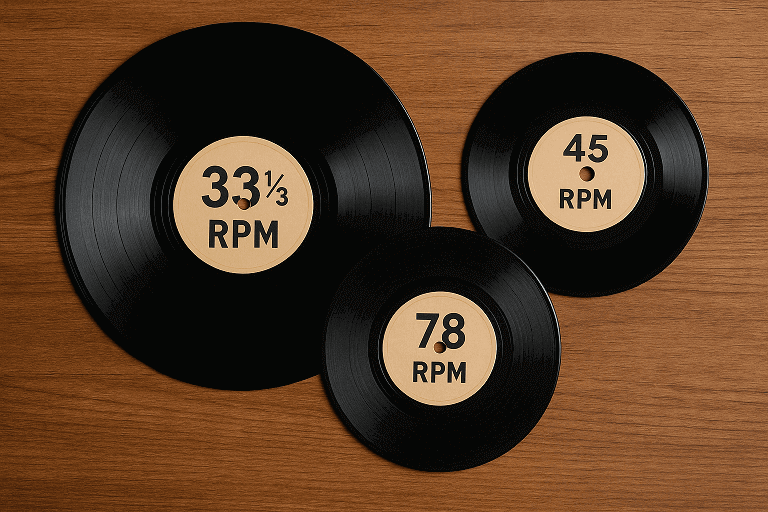 33’lük 45’lik ve 78’lik Plak Arasındaki Farklar