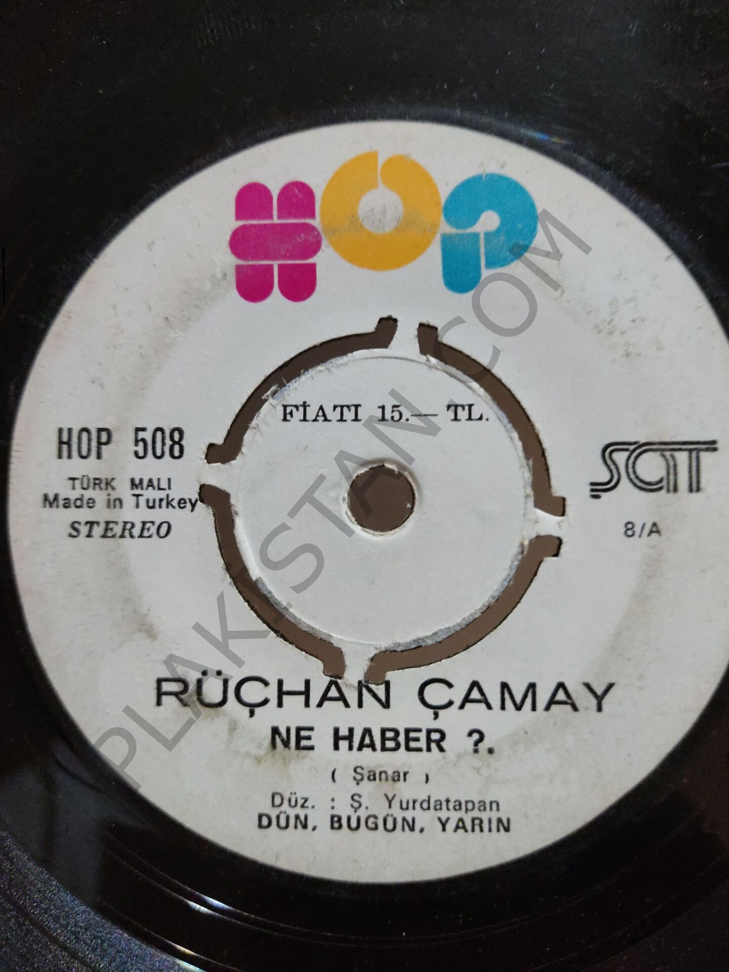 Rüçhan çamay - ( kapaksız ) Ne Haber - 45 lik PLAK