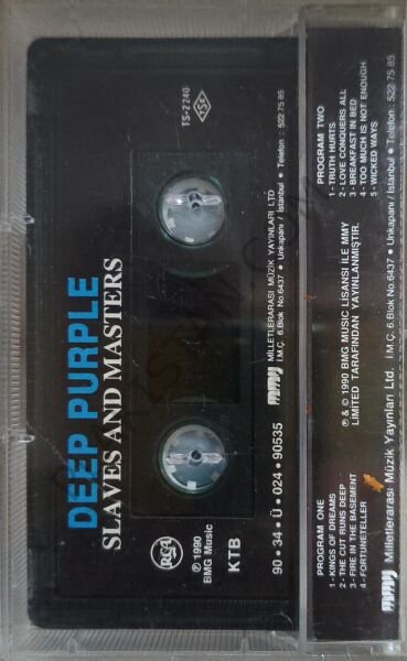 Deep Purple - Slaves And Masters KASET