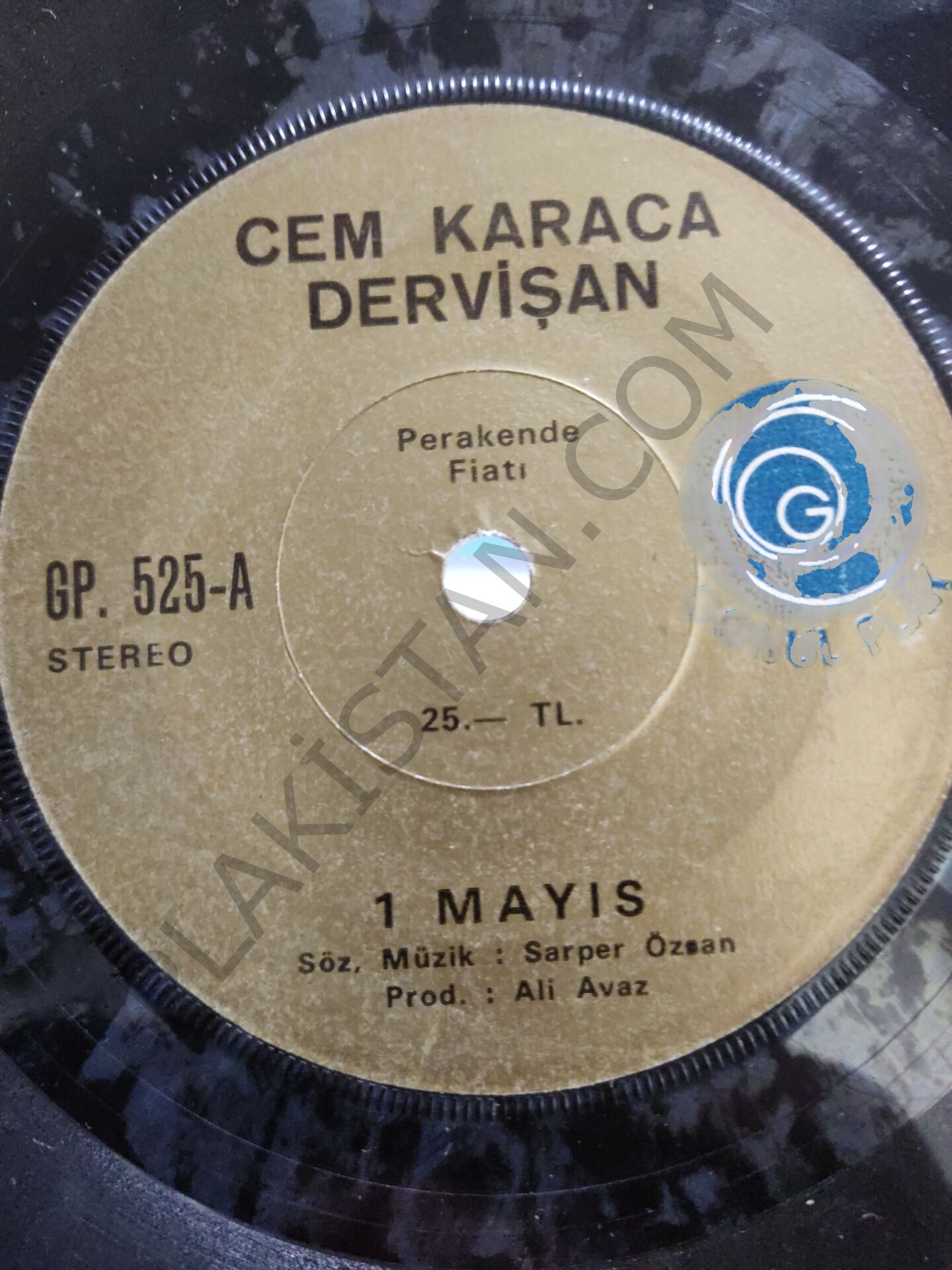 Cem Karaca - 1 Mayıs 45 lik PLAK