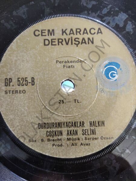 Cem Karaca - 1 Mayıs 45 lik PLAK