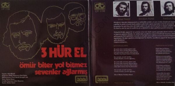 3 Hür-El – Ömür Biter Yol Bitmez / Sevenler Ağlarmış 45 LİK PLAK