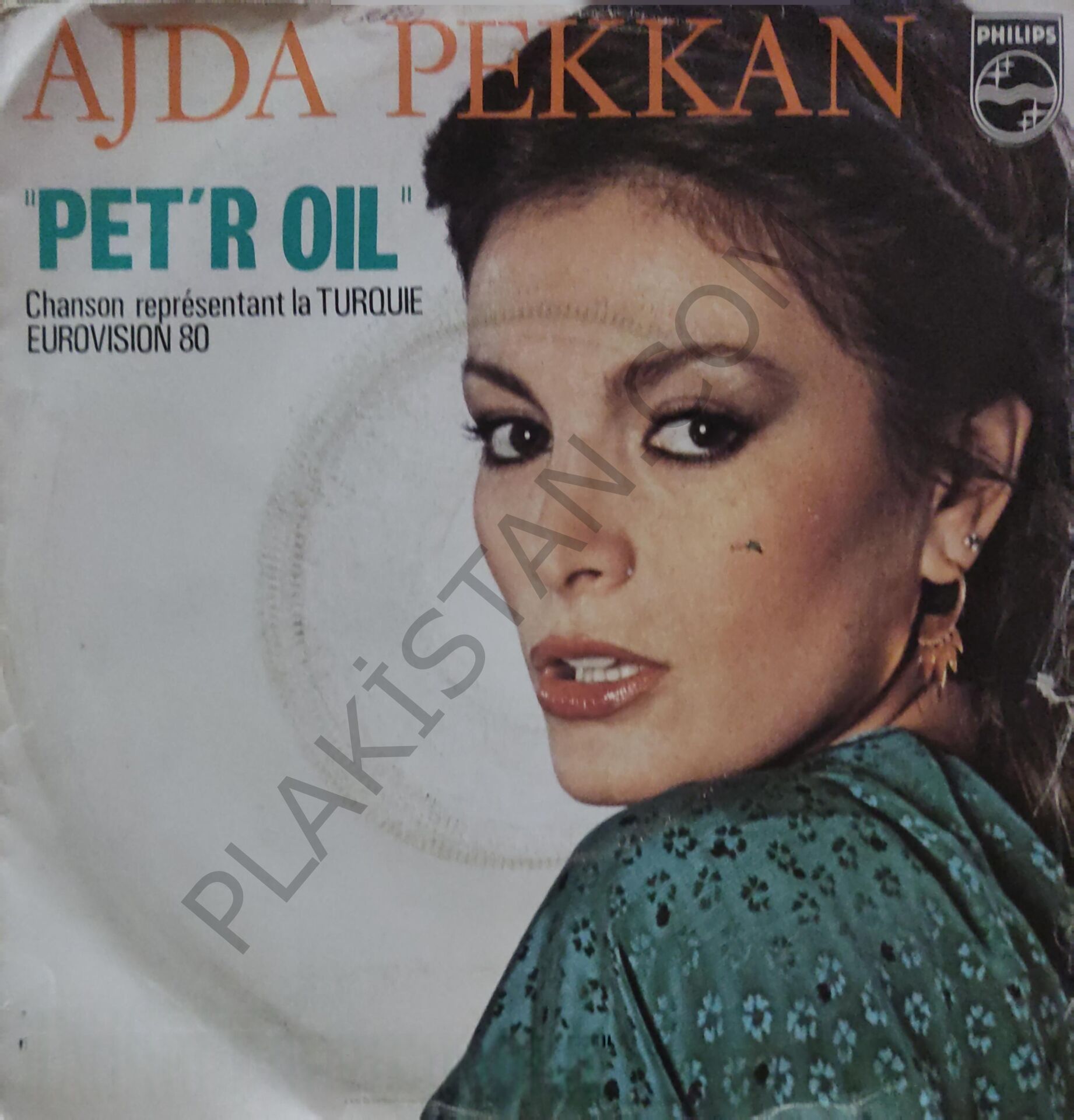 Ajda Pekkan – Pet'r Oil FRANSA BASKI 45 LİK PLAK