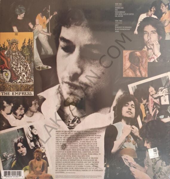 BOB DYLAN - DESIRE LP PLAK