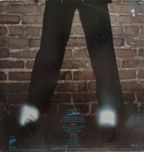 Michael Jackson –  ( dönem baskı  ) Off The Wall LP PLAK