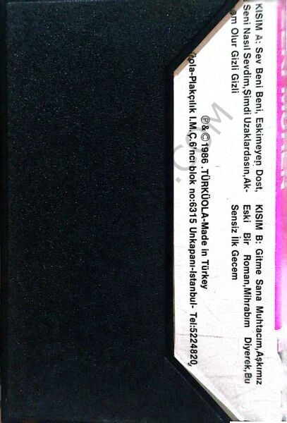 Zeki Müren - Türküola Alman Baskı - Eskimeyen Dost KASET