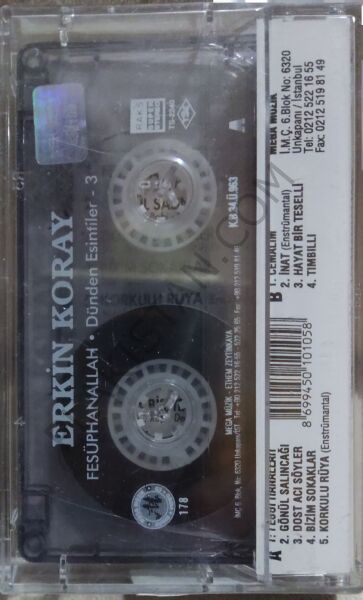 Erkin Koray - Ambalajında - Fesupanallah KASET