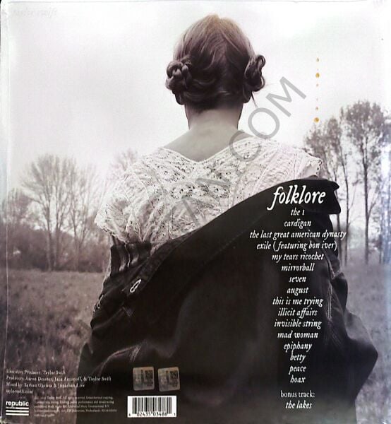 Taylor Swift Folklore Beige In The Trees Vinyl Edition LP PLAK
