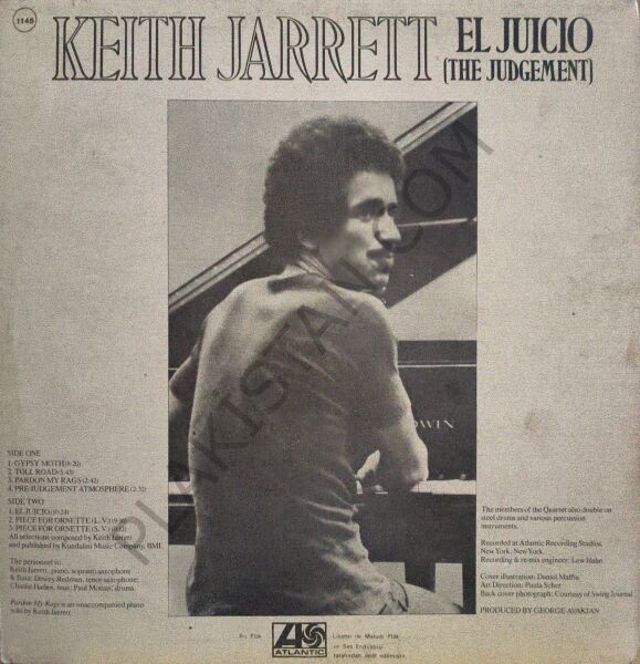 Keith Jarrett El Juicio LP PLAK