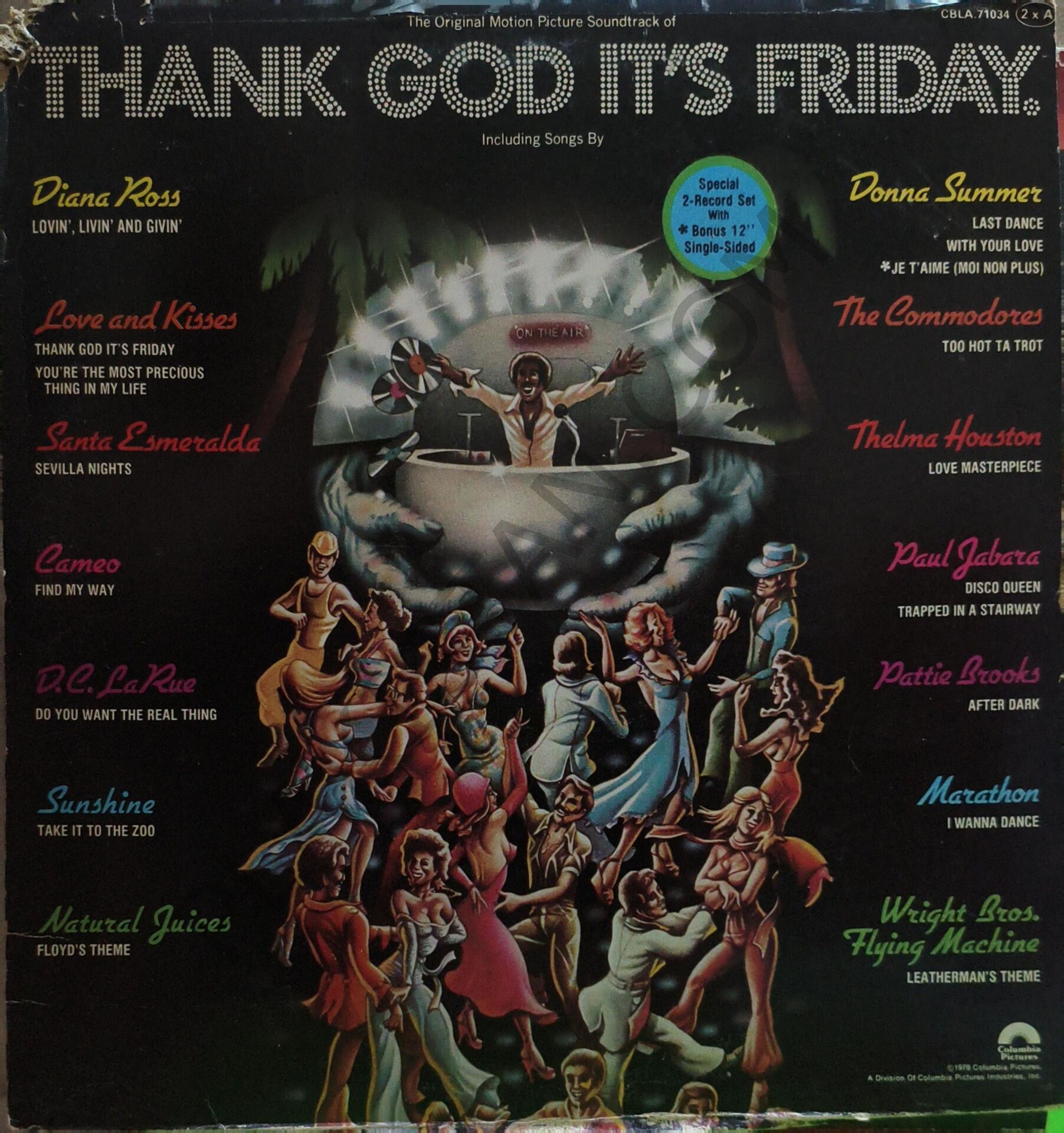 Thank God It's Friday (The Original Motion Picture Soundtrack) 3 LP PLAK