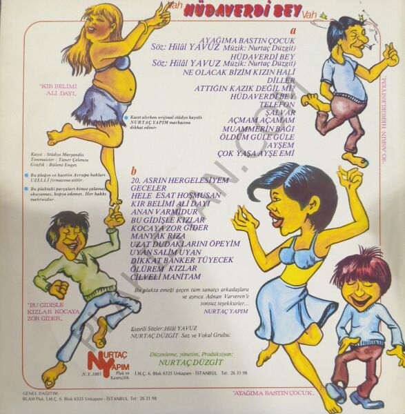 Hüdaverdi Bey LP PLAK