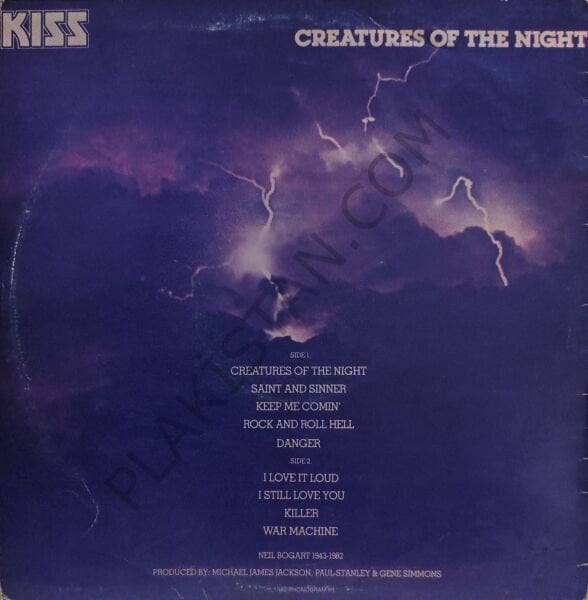 Kiss – Creatures Of The Night LP PLAK