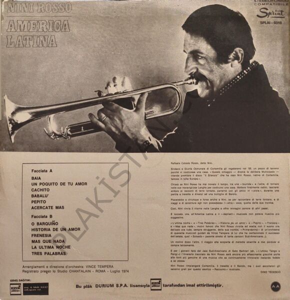 Nini Rosso – America Latina LP PLAK