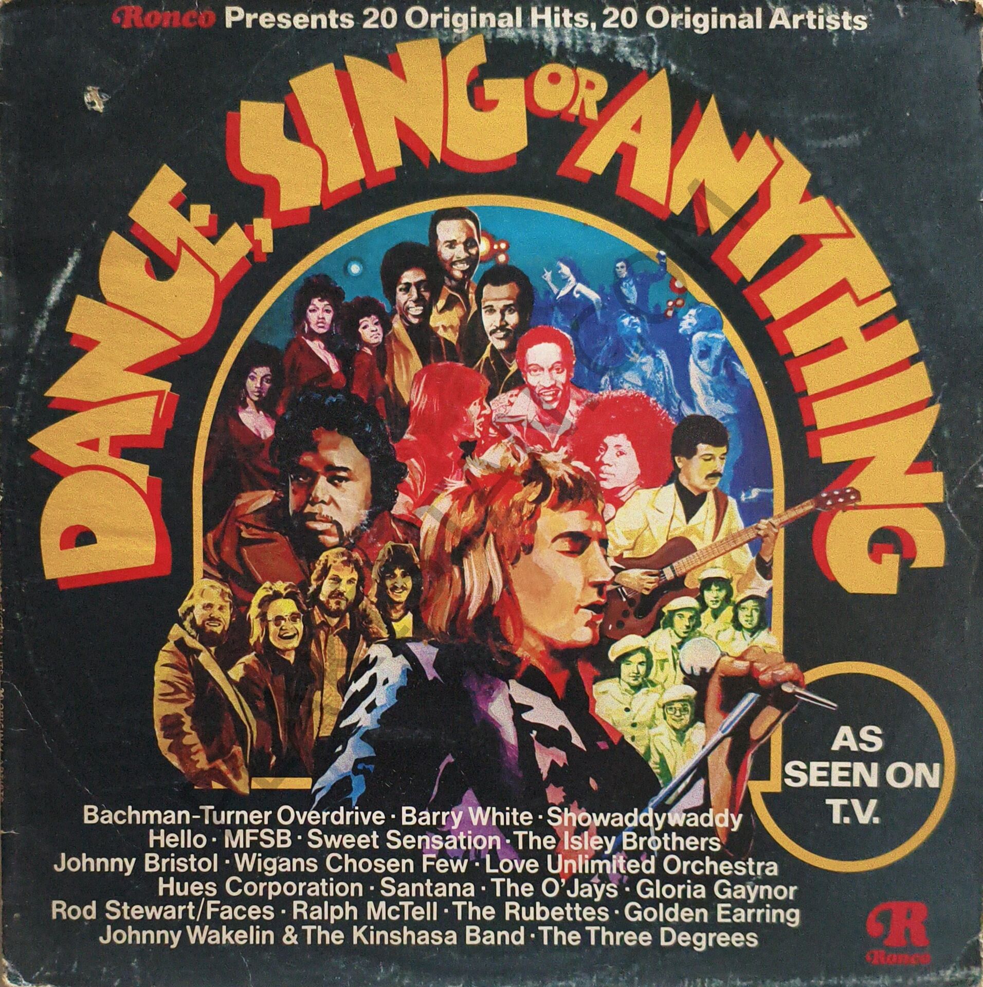 DISCO DYNAMITE SUPER SOUL MUSIC 1976 KARMA LP PLAK