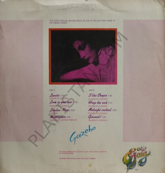 Gazebo – I Like Chopin LP PLAK