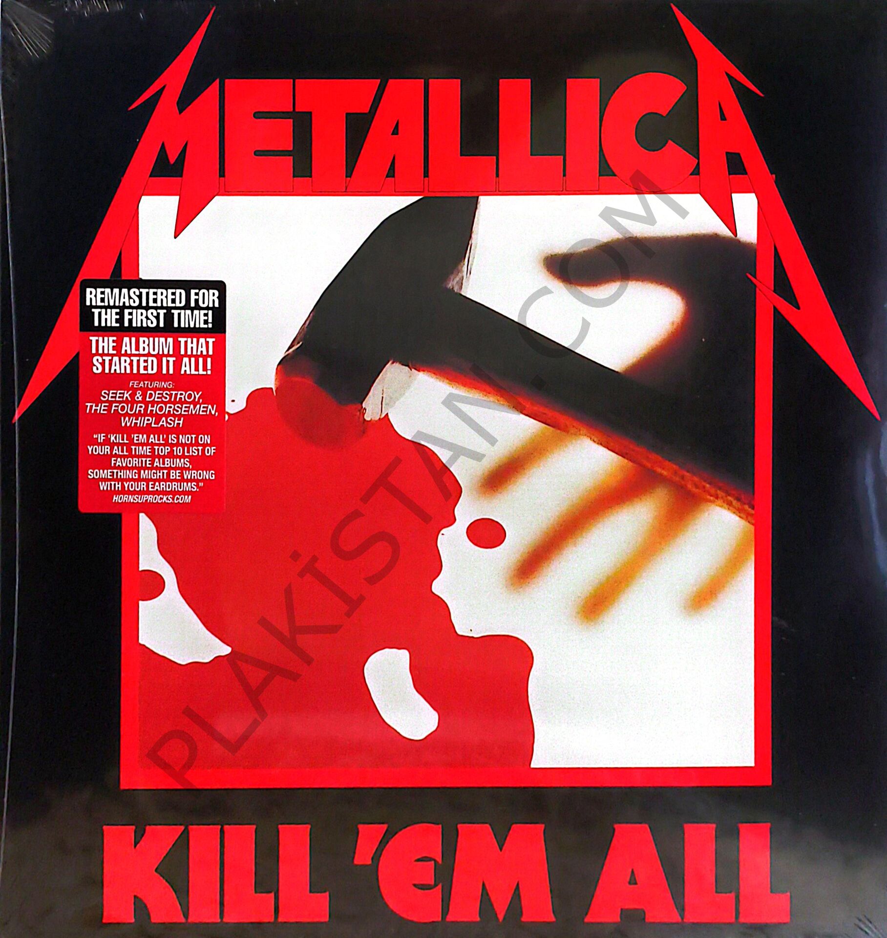METALLICA - KILL 'EM ALL LP PLAK