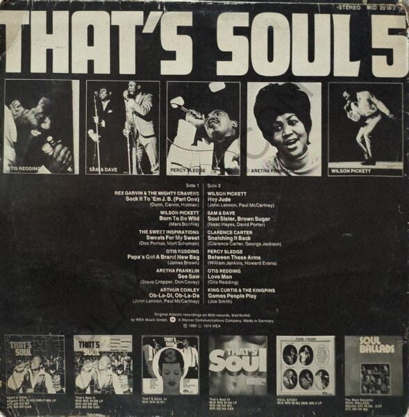 That's Soul Çeşitli Sanatçılar LP PLAK