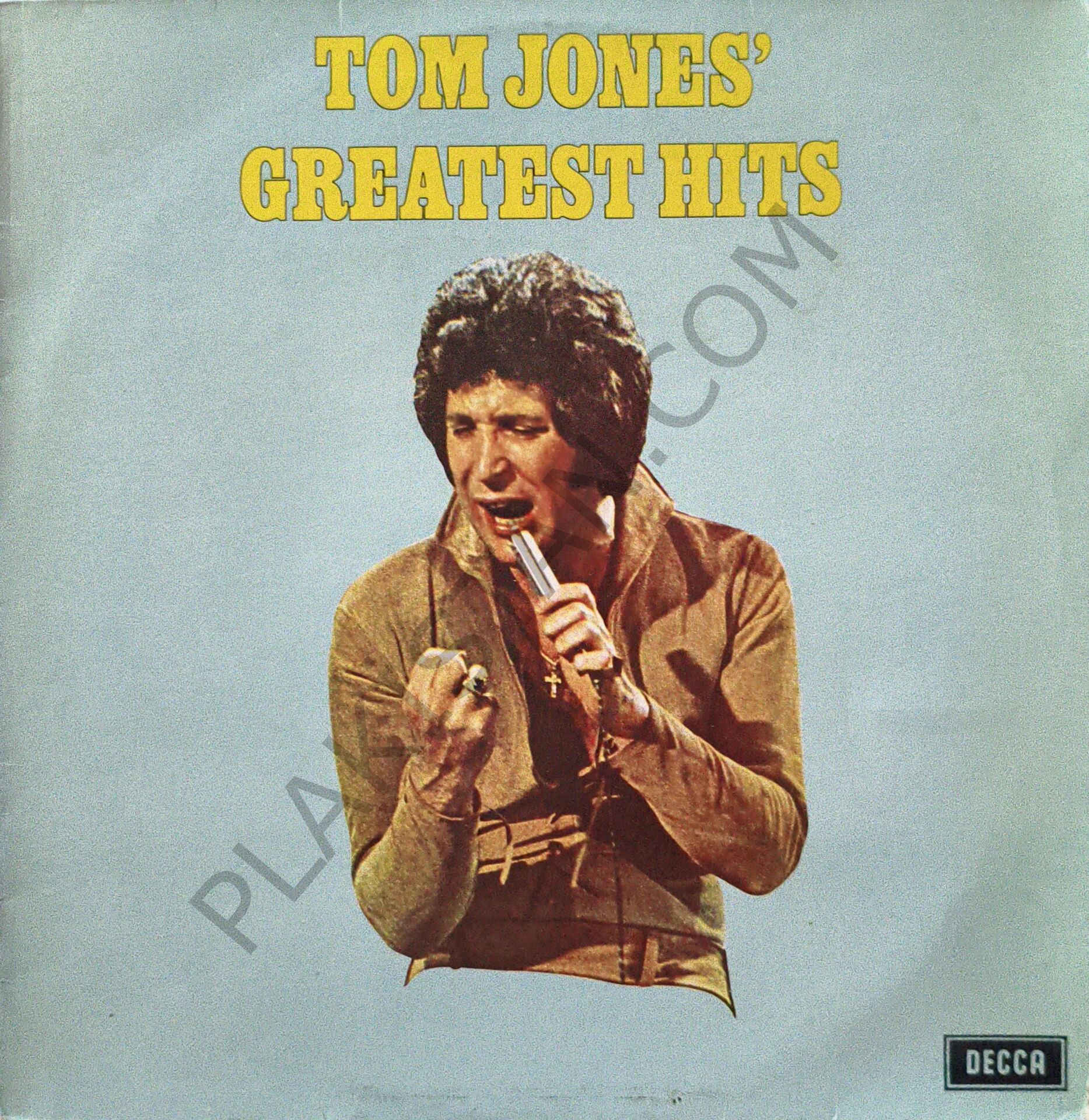 Tom Jones' Greatest Hits -  LP PLAK