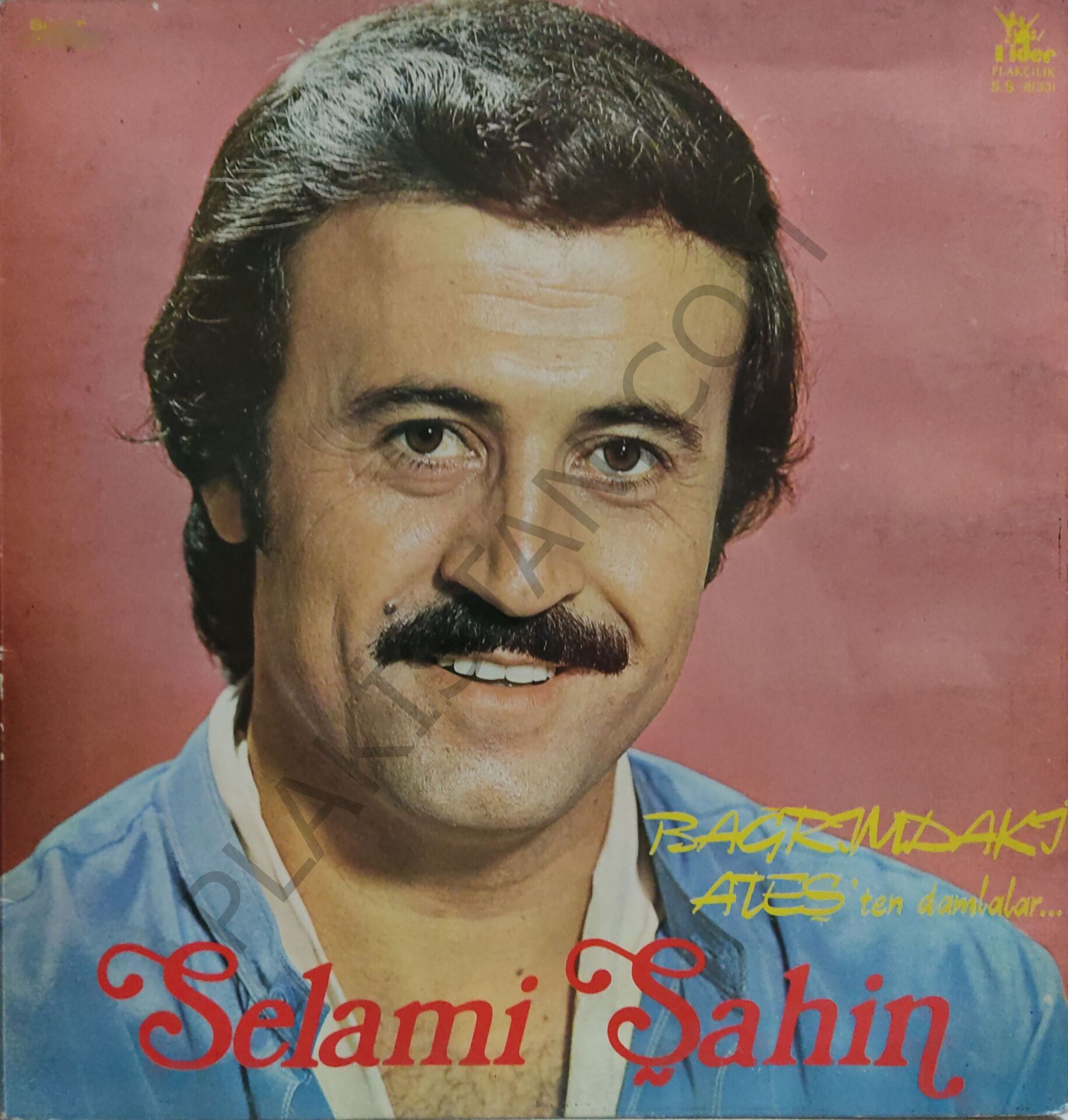 Selami Şahin Bağrımdaki Ateş'ten Damlalar LP