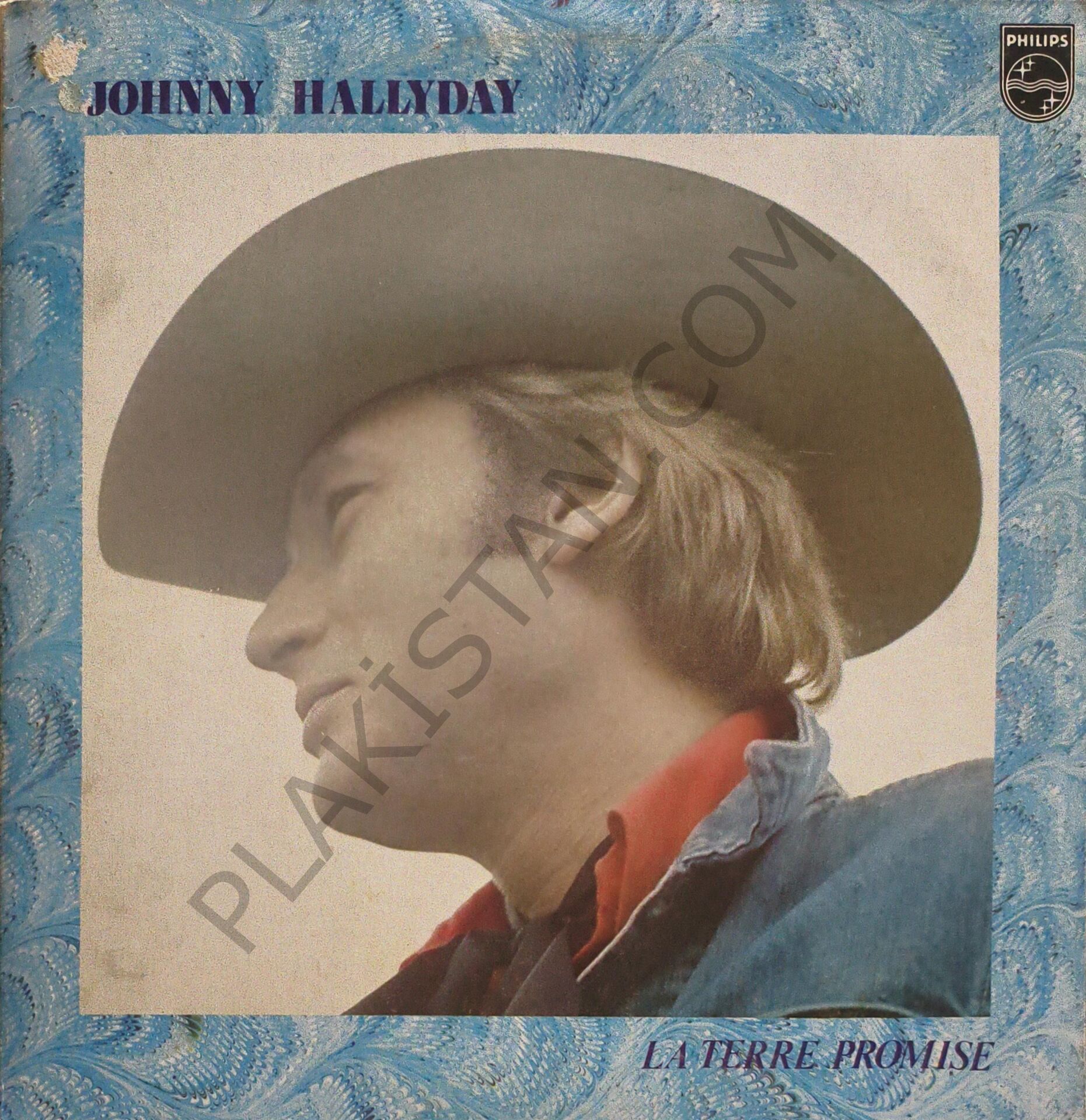 Johnny Hallyday – La Terre Promise LP PLAK
