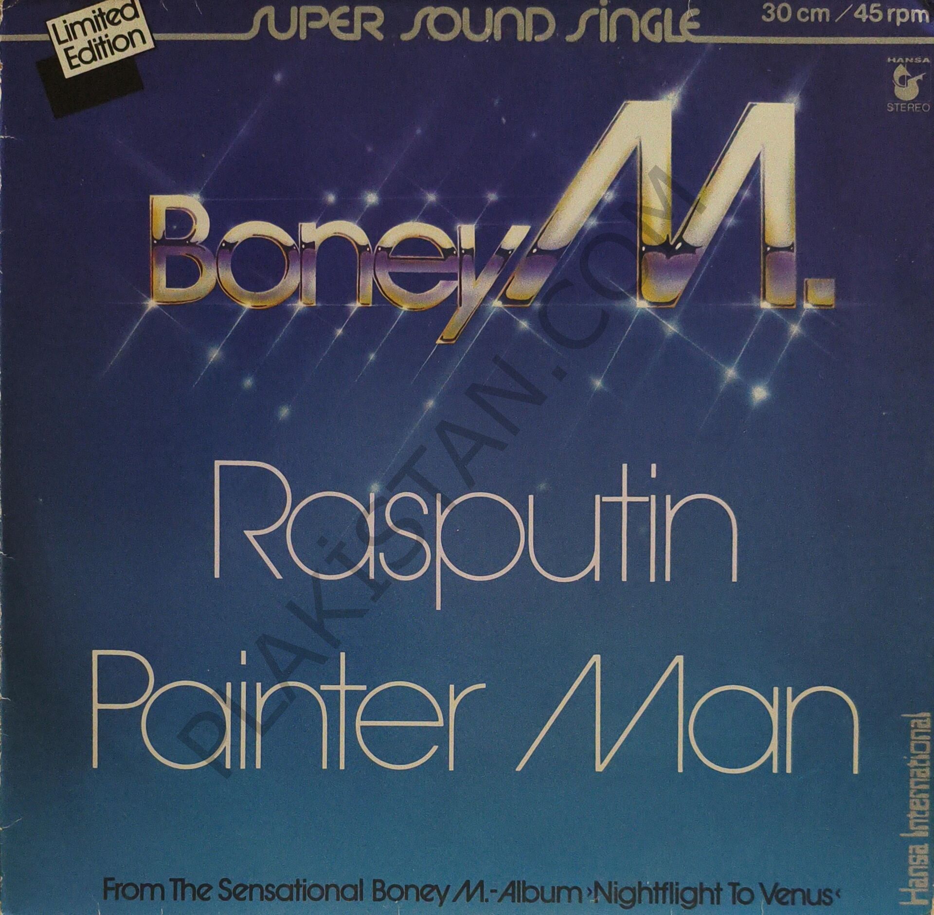 Boney M. – Rasputin / Painter Man LP PLAK