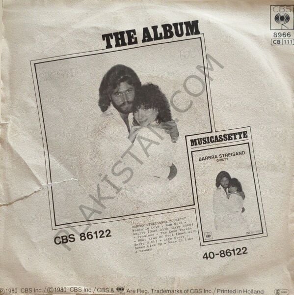 Barbra Streisand – Woman In Love 45 LİK PLAK