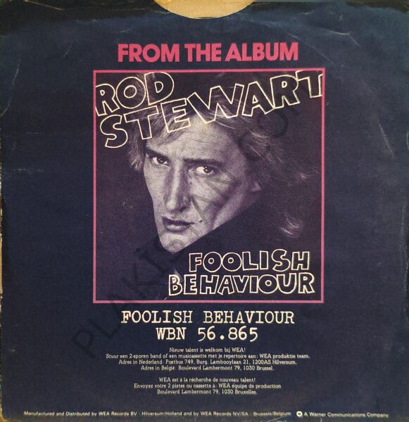 Rod Stewart – Passion 45 LİK PLAK