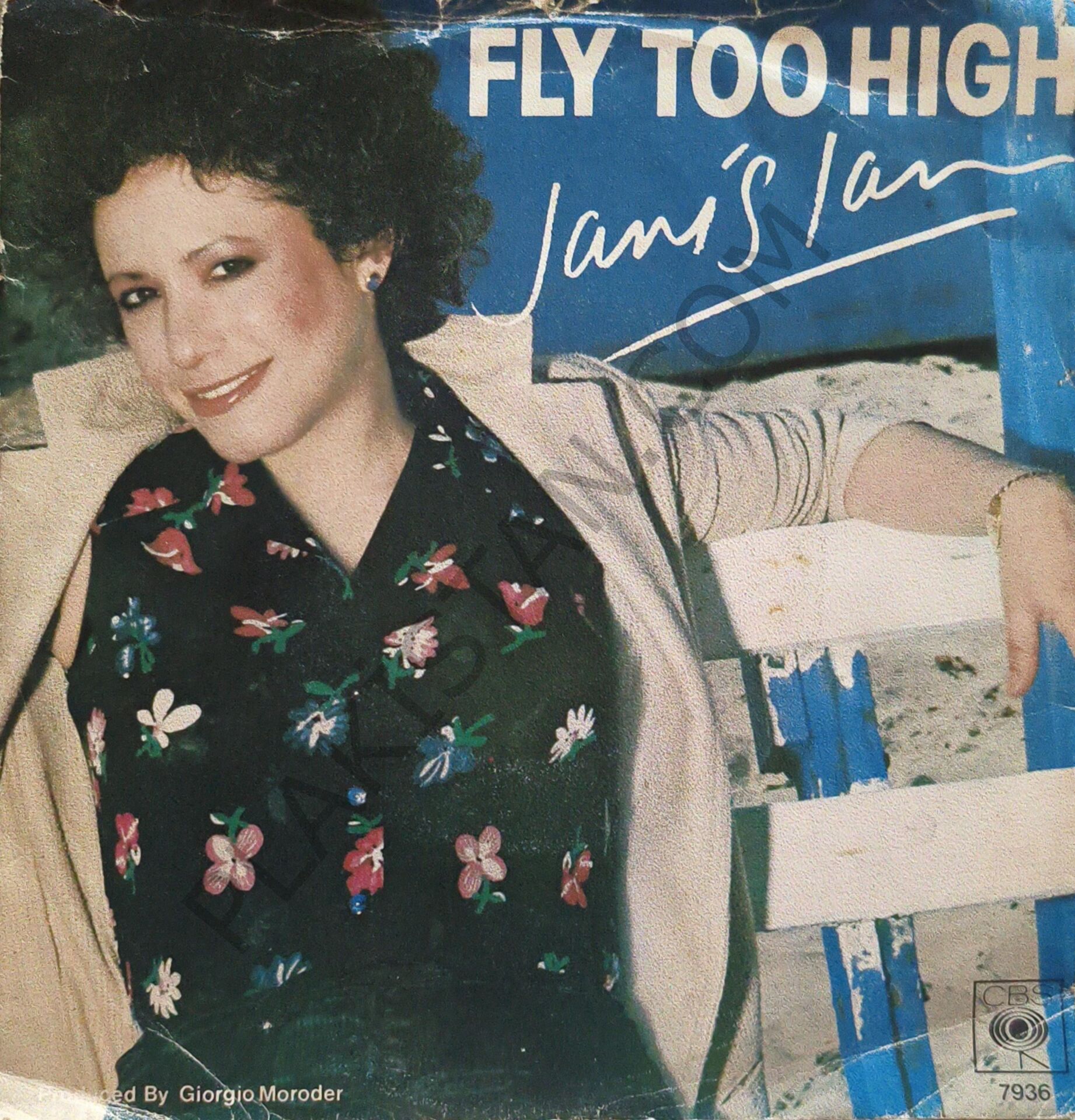 JANIS IAN -Fly Too High 45 LİK PLAK