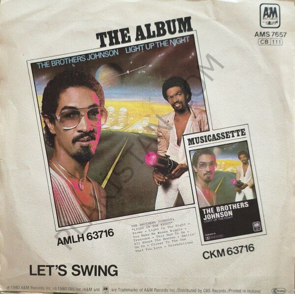 The Brothers Johnson* – Stomp! 45 LİK PLAK