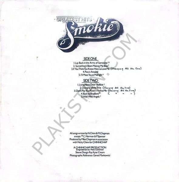 Smokie – Greatest Hits LP PLAK