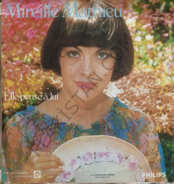 Mireille Mathieu – Une Femme Amoureuse 45 LİK PLAK
