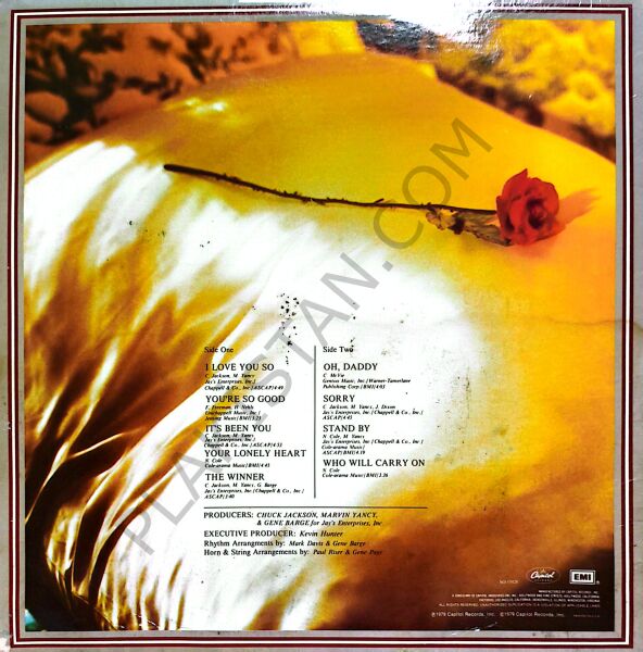 Natalie Cole – I Love You So LP PLAK