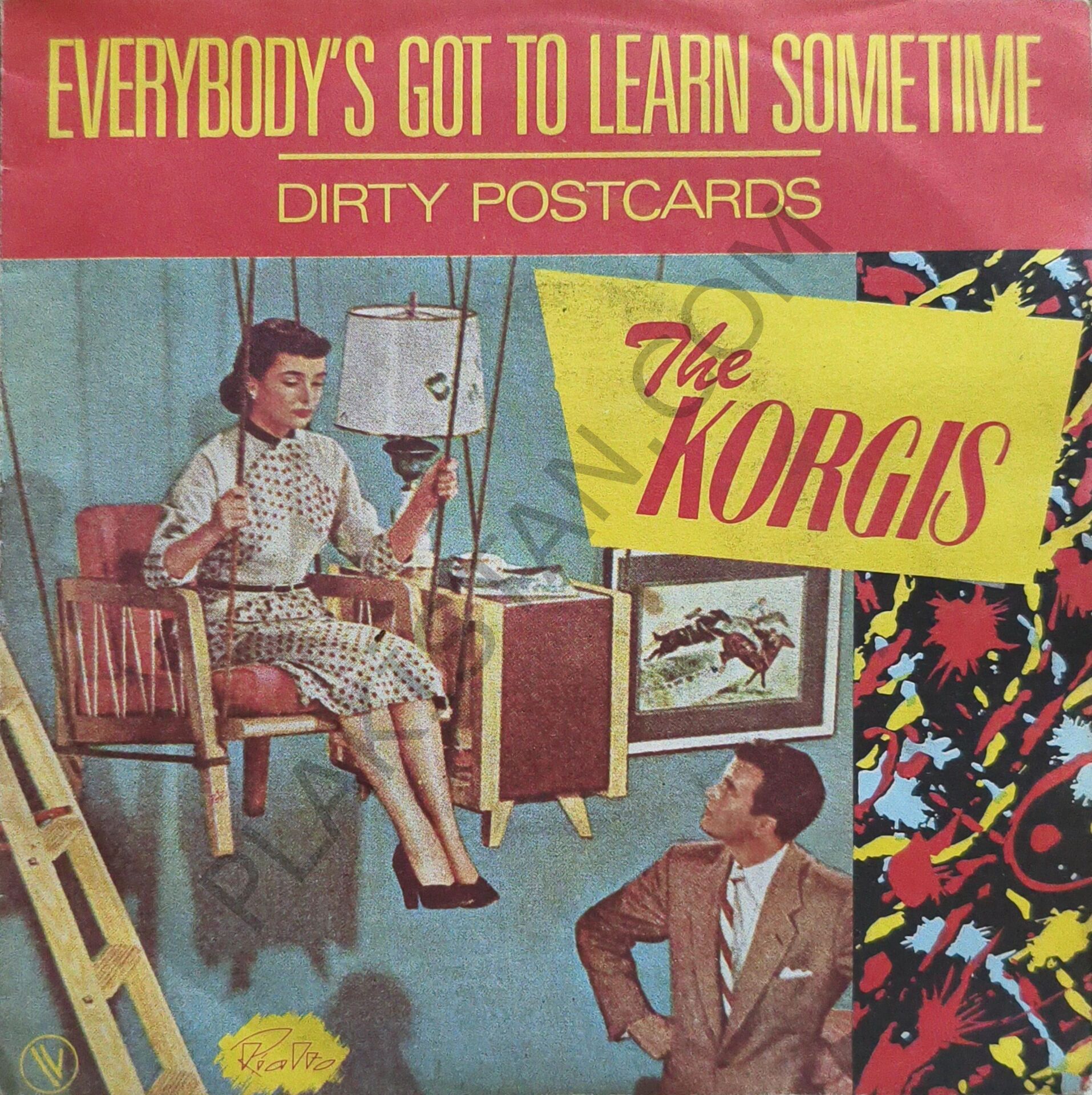 The Korgis – Everybody's Got To Learn Sometime 45 LİK PLAK