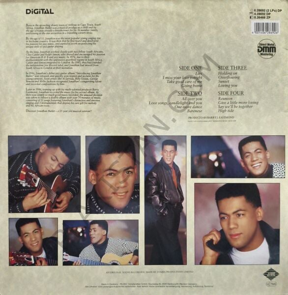 Jonathan Butler LP PLAK