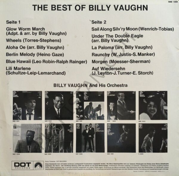 Billy Vaughn And His Orchestra – The Best Of Billy Vaughn LP PLAK