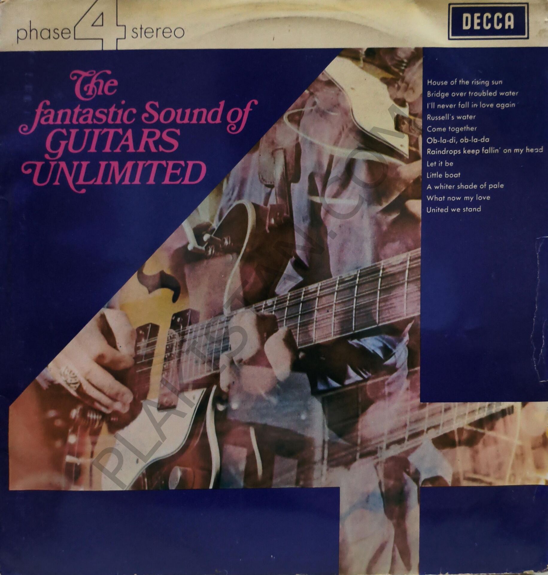 Guitars Unlimited (5) – The Fantastic Sound Of Guitars Unlimited LP PLAK