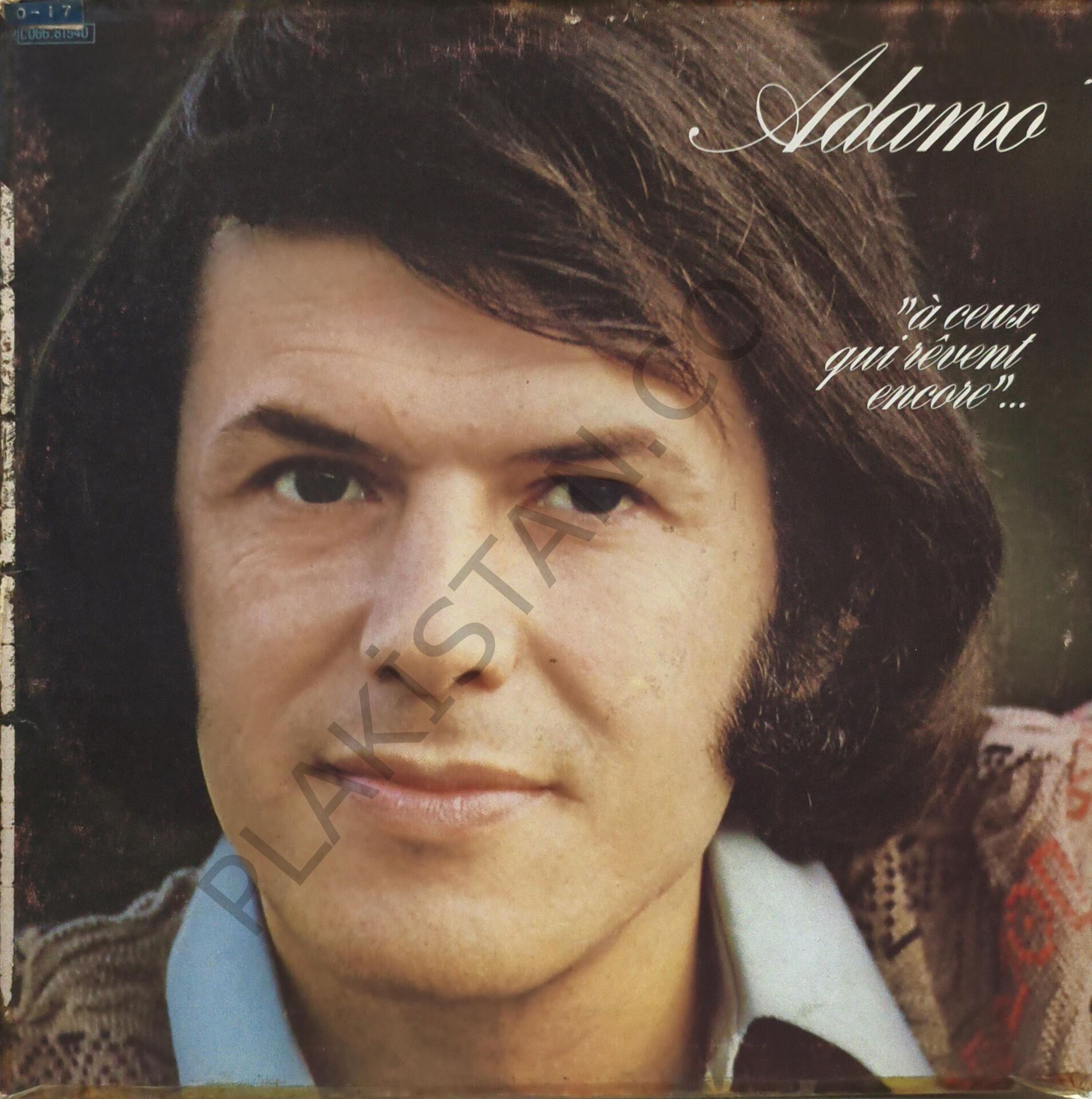 Adamo – À Ceux Qui Rêvent Encore LP PLAK