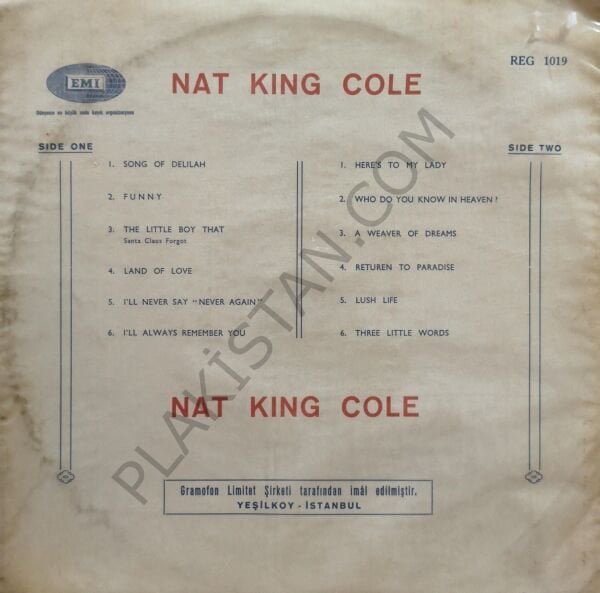 Nat King Cole – To The Ends Of The Earth LP PLAK