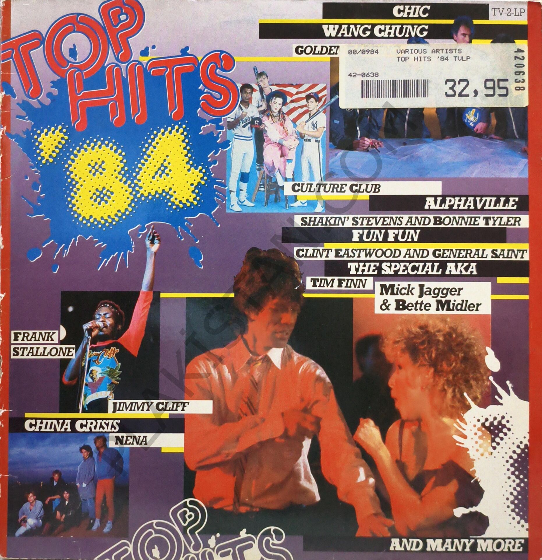 Top Hits '84 2 LP PLAK