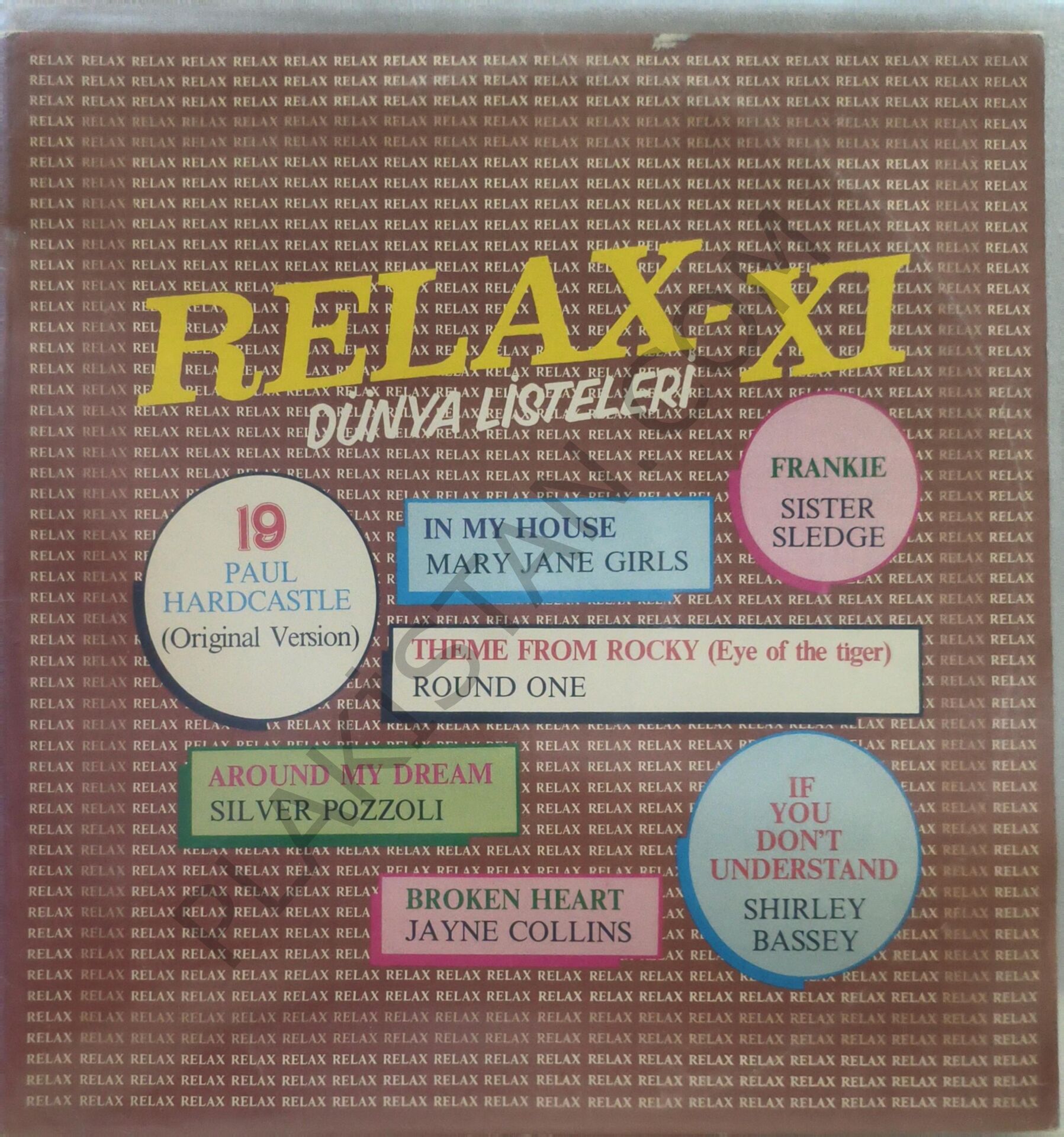 Relax - XI (Dünya Listeleri) LP PLAK