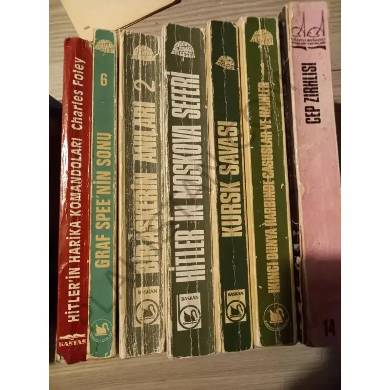 Savaş Romanları Set 3 (BASKAN Yayınları) 7 Kitap