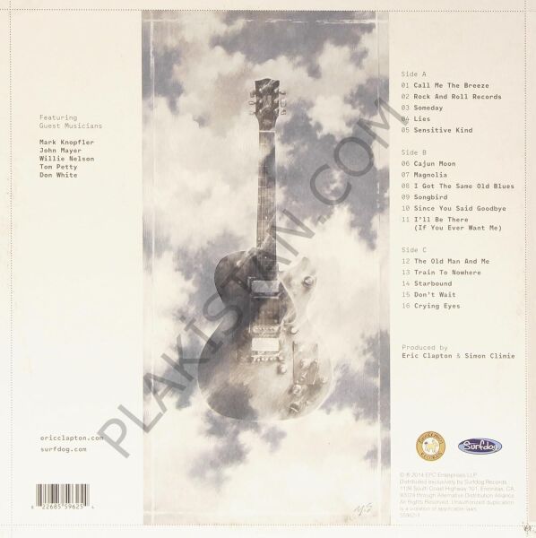 Eric Clapton & Friends The Breeze An Appreciation of JJ Cale 2 LP PLAK