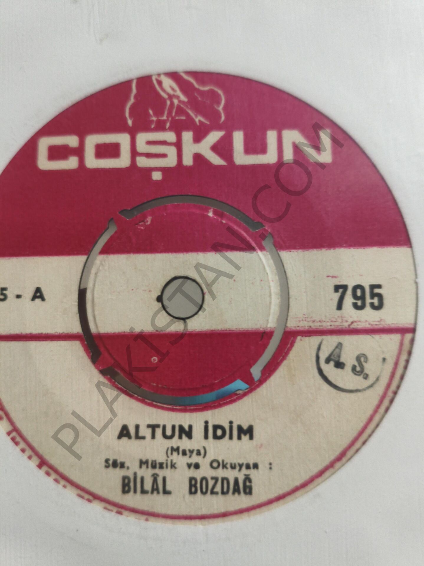 Bilal Bozdağ - Altun İdim - 45 LİK PLAK