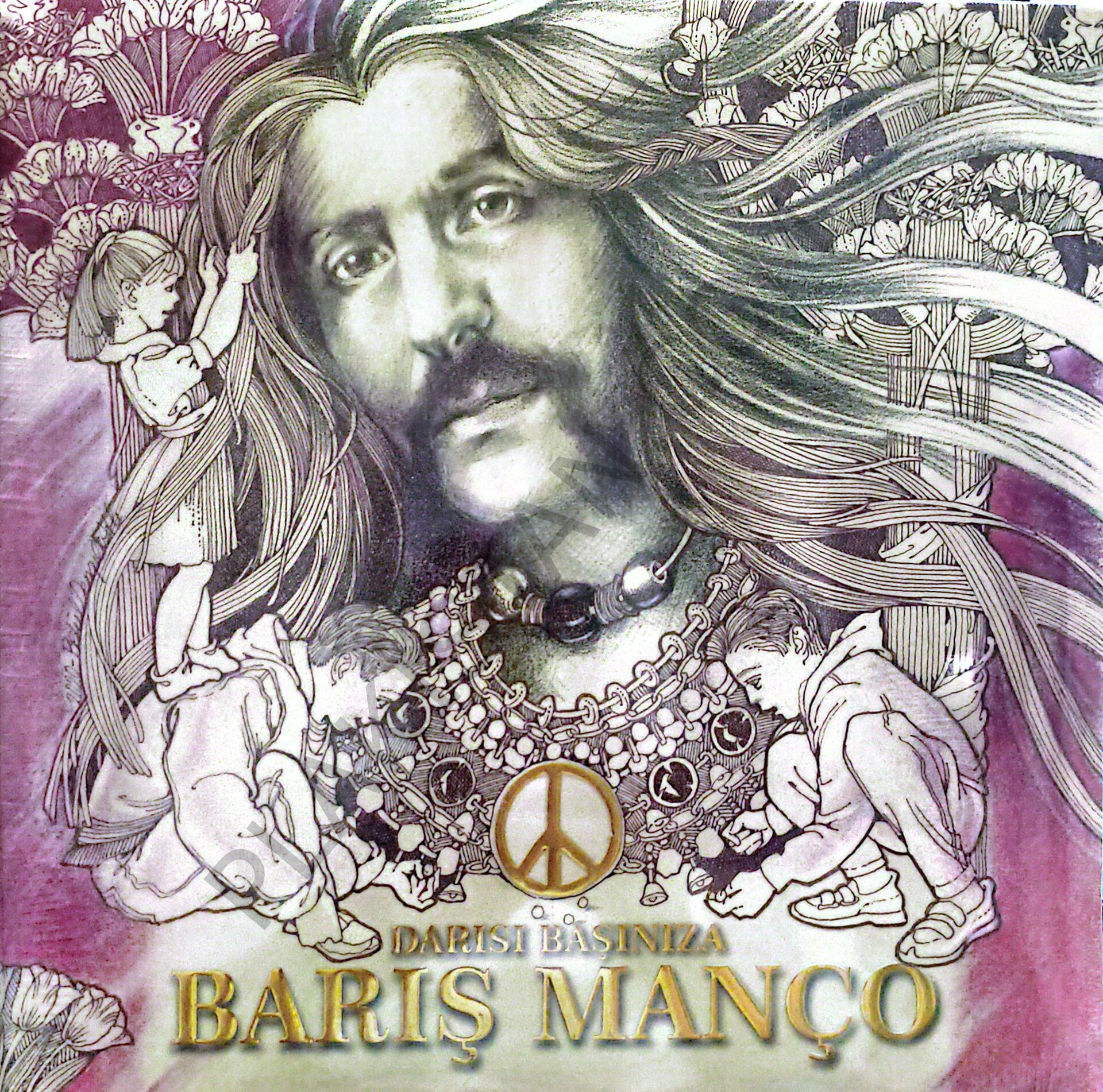 BARIŞ MANÇO   DARISI BAŞINIZA PİCTURE DİSC LP PLAK