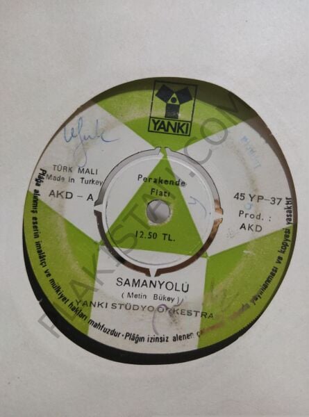 Metin Bükey - Samanyolu 45 LİK PLAK