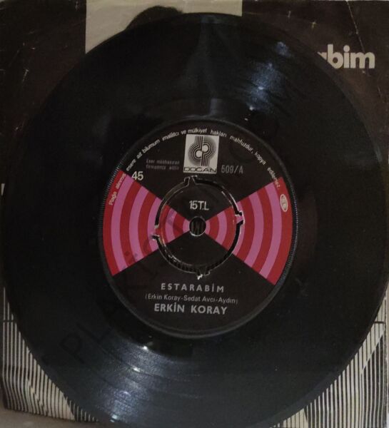 Erkin Koray Estarabim - Sevince 45 LİK PLAK