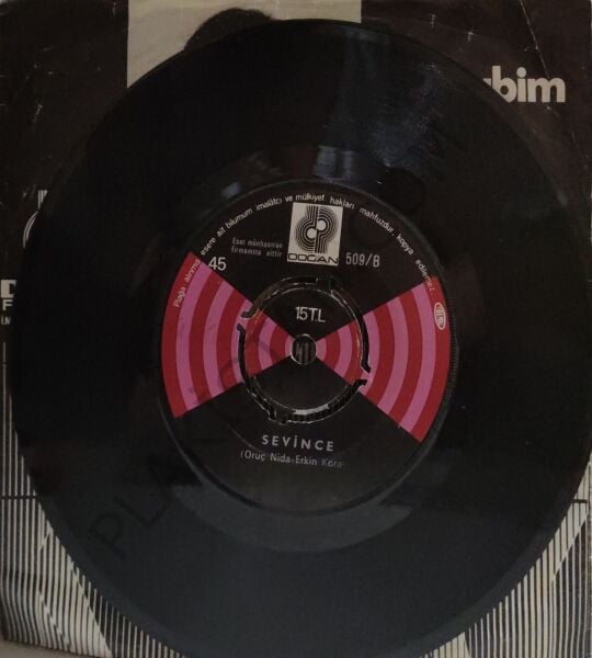 Erkin Koray Estarabim - Sevince 45 LİK PLAK
