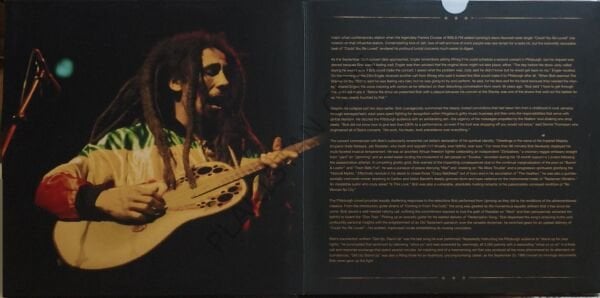 Bob Marley And The Wailers* – Live Forever: The Stanley Theatre, Pittsburgh, PA, September 23, 1980 3 LP 2 CD 1 KİTAPÇIK