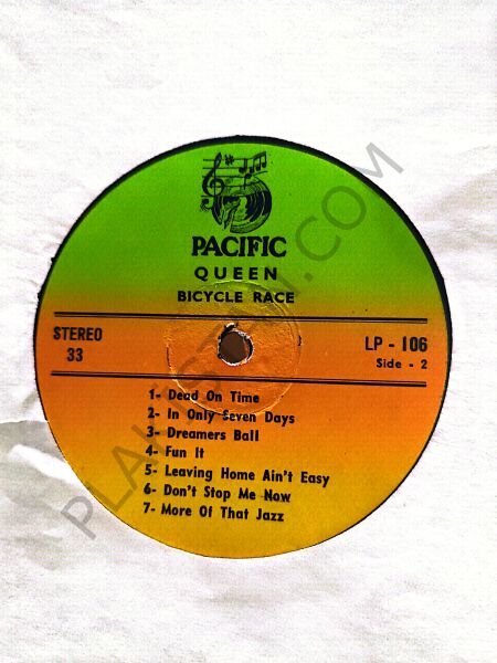 Queen – Bicycle Race LP PLAK ( Nadir Türkiye Baskı )