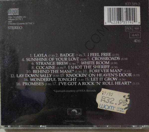 Eric Clapton – The Cream Of Eric Clapton LP PLAK